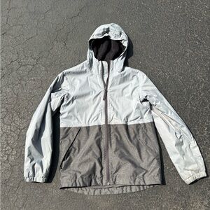 The North Face Two-Tone Gray Windbreaker